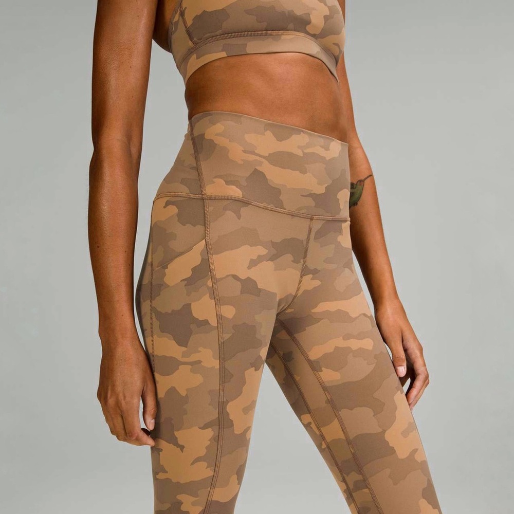 Lululemon Align High-Rise Pant with Pockets 25" - Heritage 365 Camo Beige